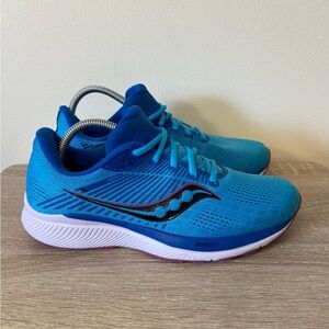 Saucony Guide 14 BlueBlaze Berry US 10 Women’s Running Shoe
